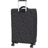 it luggage 34.4" Stitched Squares 8 Wheel Lightweight Spinner, Camellia Rose