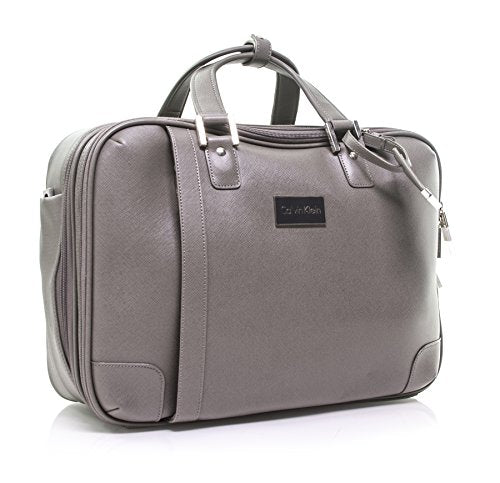 Calvin Klein Cold Spring Case Laptop Briefcase, Grey, One Size
