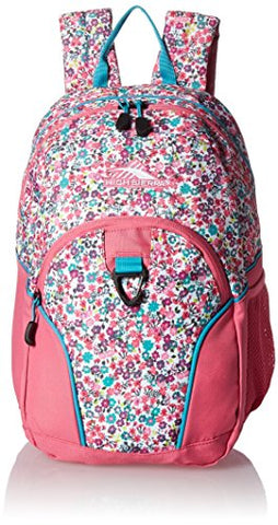 High Sierra Mini Loop Backpack, Prairie Floral/Pink Leonade/Tropic Teal