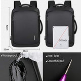 Laptop Backpack Casual Daypacks 15.6" Briefcase Convertible Water Resistant Business Travel Rucksack with USB Charging Port Large College School Bookbag Computer Laptop Bag Work Backpack for Teens Men