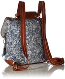 Sakroots Women'S Artist Circle Convertible Backpack, Navy Spirit Desert