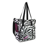 Eastsport Everyday Multi-Function Tote, Gym Bag (Zebra Print)