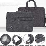 YOUPECK 15.6 Inch Laptop Sleeve Case Messenger Shoulder Bag Padded Nylon Shockproof Waterproof
