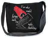 Dancing Participle Ugly Duckling Embroidered Sling Bag