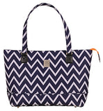 Jenni Chan Aria Madison Computer Tote, Blue, One Size
