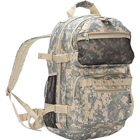 Everest Oversize Digital Camo Backpack, Digital Camouflage, One Size