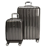 Delsey Luggage Aero Hardside Carry On And Check In, Charcoal