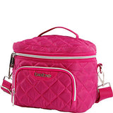 Bebe Women'S Gigi Reusable Insulated Lunch Box Tote Bag Casual Daypack, Wine, One Size