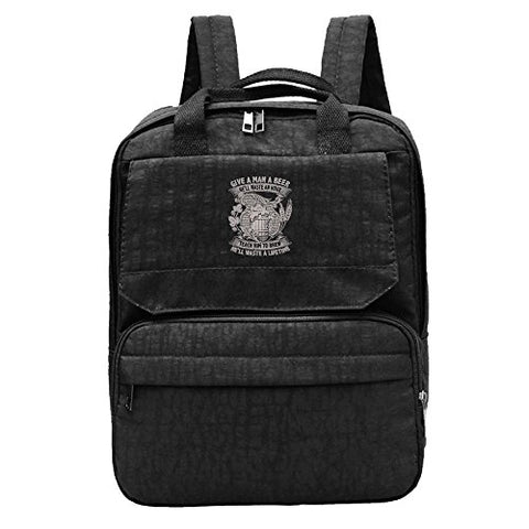 Evelyn C. Connor Women's Leisure Shoulder Bag Perfect For Mountaineering Black