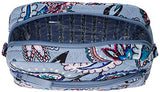 Vera Bradley Iconic Medium Cosmetic, Signature Cotton, Makani Paisley
