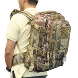 ARMYCAMOUSA 40L Outdoor Expandable Tactical Backpack Military Sport Camping Hiking Trekking Bag