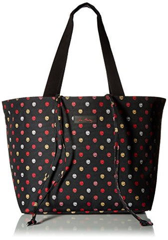 Vera Bradley Drawstring Family Tote, Havana Dots