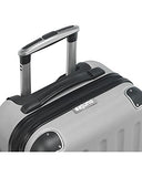 Dejuno Neato 3-Piece Hardside Spinner Combination Lock Luggage Set, Silver