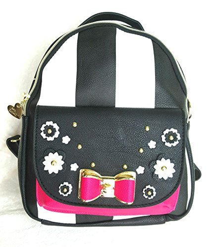 Betsey Johnson Backpack Convertible Stripe