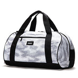 Vooray Burner Sport 21" Gym Bag With Shoe Pocket & Laundry Bag (Snow Hex Camo)