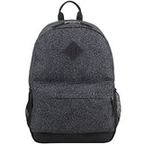 Eastsport Dome Backpack with FREE Pencil Case, Gray/Static Dots