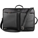 Lencca Quadra Messenger Bag & Backpack For Microsoft Surface Book 13.5 Inch Laptops, Black