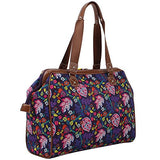 Lily Bloom Luggage Set 4 Piece Suitcase Collection With Spinner Wheels For Woman (Rake It In Black)