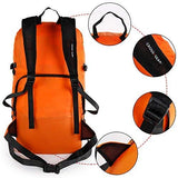 Crossgear Multipurpose Backpack/Waist Bag 2-In-1 Travel Backpack Packable Hiking Daypack CR-0908OG