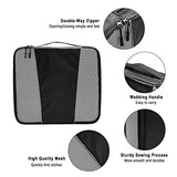 Travel Packing Cubes - 4 Set Lightweight Travel Luggage Packing Organizers -Small, Medium, Large and Extra Large