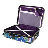 HALINA Collier Campbell Grandiflora 3 Piece Set Luggage, Multicolor