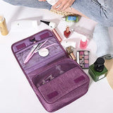 Hakazhi Inc Multifunctional Portable Folding Travel Storage Bag Wall Mounted Hanging Cosmetic Bag