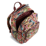 Vera Bradley Quilted Signature Cotton Campus Tech Backpack (One_Size, Heirloom Paisley)