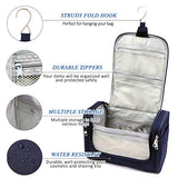 Extra Large Capacity Hanging Toiletry Bag for Men & Women, Portable Waterproof Bathroom Shower Bag,