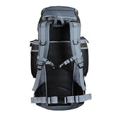 GHP 70L Capacity 600D Oxford Fabric PVC Inner Layer Large Outdoor Camping Backpack