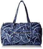 Vera Bradley Iconic Large Travel Duffel, Signature Cotton, Indio, One Size
