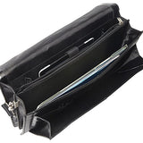 Kenneth Cole Reaction Leather Portfoilo Briefcase (Black)