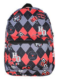 Bioworld Harley Quinn All-Over Scene Backpack