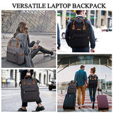 Laptop Backpack for Women,VONXURY Water Resistant 15.6 Inch Computer Purse Anti-theft Travel Bag Work Bag for Business Teacher Nurse With USB Port
