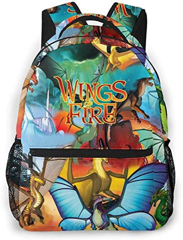 Win-Gs Of Fi_Re Durable Girls Bookbags Backpacks Primary School Bags for Kids Girls Women Men