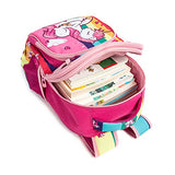 Girls 16inch Unicorn Backpack for Elementary Preschool Bookbag with Lunch Box