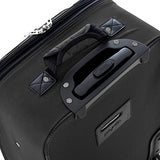 Olympia Let's Travel 2pc Carry-on Luggage Set, Black