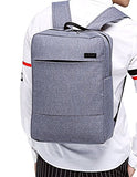 ABage Unisex Laptop Backpack Business Travel College School Backpack Fit 15.6-inch Laptop, Khaki1