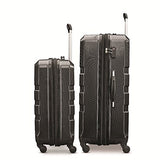 Samsonite Invoke 2 Piece Nested Hardside Set (20"/28"), Black, Only At Amazon
