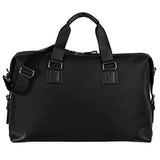 Bugatti Isle Of Man Carry-On Size 19" Duffel Luggage With Leather Trim Black