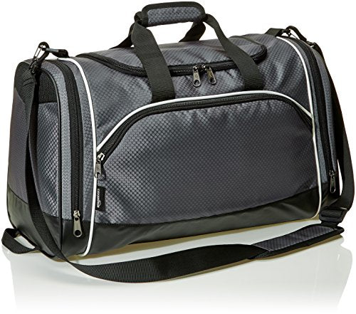 Amazonbasics Sports Duffel - Medium, Graphite