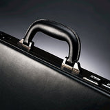 Leather Attache, 17-7/8"X4-1/4"X13", Black, Sold As 1 Each