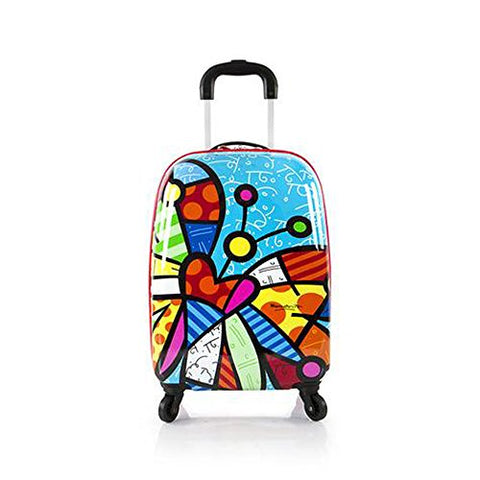 Heys Britto Tween Spinner Carry-On Luggage (Butterfly)
