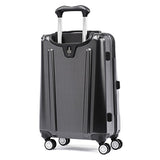 Travelpro Luggage Crew 11 21" Carry-on Slim Hardside Spinner w/USB Port, Carbon Grey