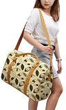 Eyes Abstract Pattern Printed Canvas Duffle Luggage Travel Bag Was_42
