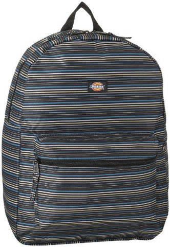 Dickies Student Backpack, Stripe Navy, One Size