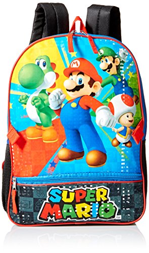 Shop Nintendo Boys' Mario Backpack With L – Luggage Factory