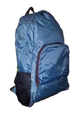 Nylon Fold-Able Lightweight Waterproof Travel Backpack (Sea Foam)