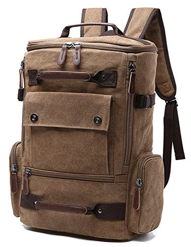 berchirly vintage large travel backpacks Shop Berchirly Vintage Canvas Backpack Laptop – Luggage Factory