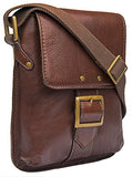 Hidesign Vespucci Small Vertical Cross Body, Brown