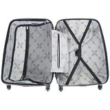 Aimee Kestenberg Women's Diamond Anaconda 3-Piece Set: 20", 24", 28", Black/Silver